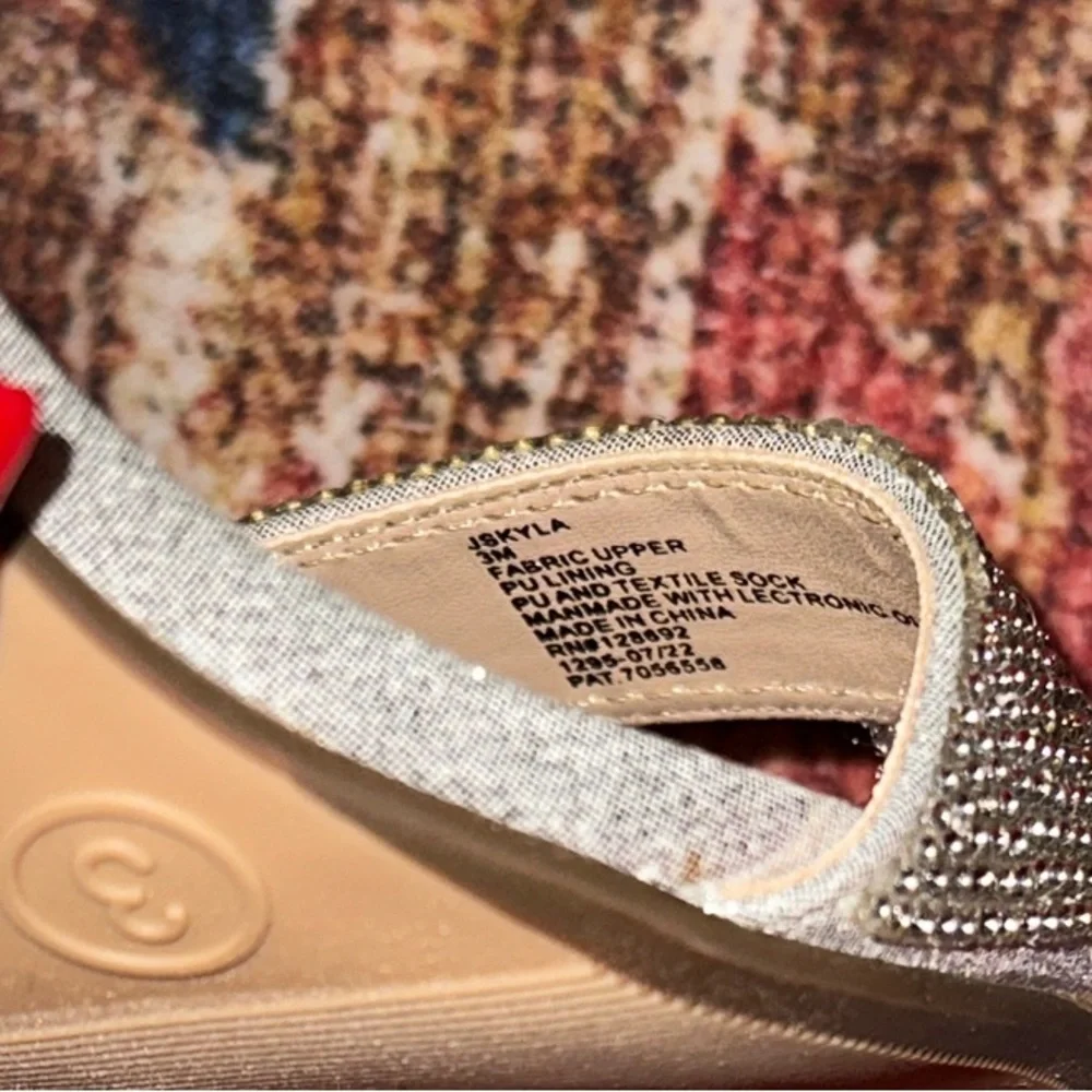 Steve Madden Kids J-Skyla Rhinestone Heeled Sandals Metallic Silver size - K3